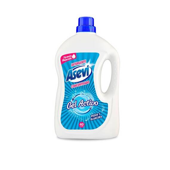 Detergent rufe Asevi Lichid Gel Activ 2.28L - - Roveli