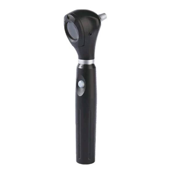 OTOSCOP ILUMINARE LED prin FIBRA OPTICA, model HS-OT10F + 8 speculi auriculari - - Roveli