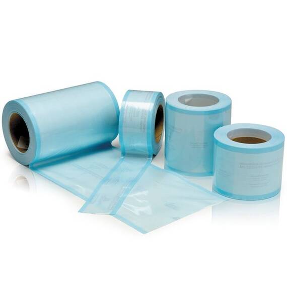 Rola Pungi Sterilizare Autoclav 200M PREMIUM, Marime (217): 75mm x 200m - - Roveli