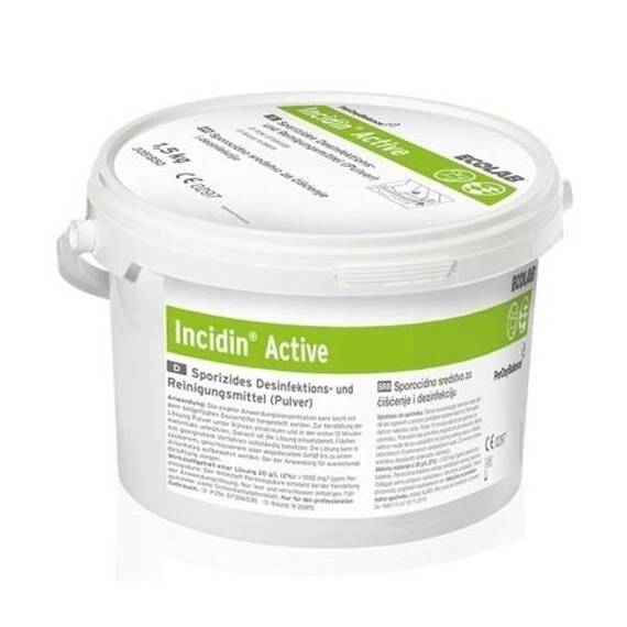 Dezinfectant suprafete INCIDIN ACTIVE - 1.5 kg, pulbere - - Roveli