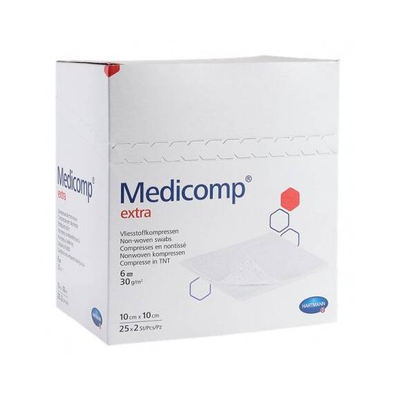 Comprese EXTRA sterile Medicomp Hartmann, Marime (217): 10x20cm - - Roveli