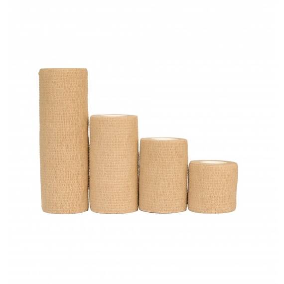 ​Bandaj elastic autoadeziv Minut, bej, Marime (217): 15 cm x 4,5 m - - Roveli