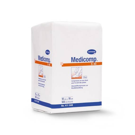 Comprese nesterile Medicomp Hartmann, Marime (217): 10x20cm - - Roveli