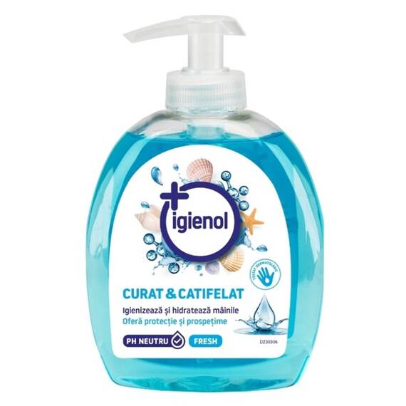 Sapun Lichid Antibacterian Igienol Fresh 300 ml - - Roveli