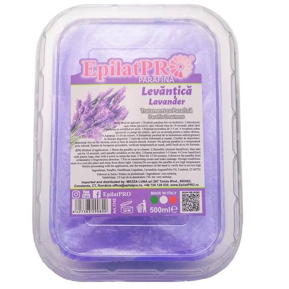 Parafina Levantica pentru tratamente 500ml - EpilatPRO - - Roveli