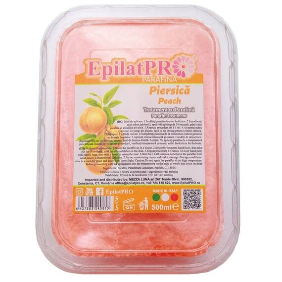 Parafina Piersica pentru tratamente 500ml - EpilatPRO - - Roveli