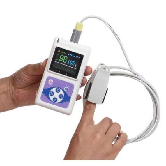 ​Pulsoximetru profesional Contec CMS60D - - Roveli