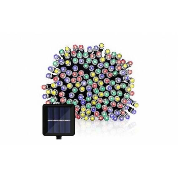 Instalatie Craciun, solara, 22 m, multicolora - 3- Roveli
