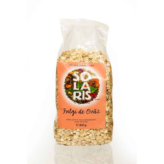 Fulgi De Ovaz (punga), 400gr, Solaris - - Roveli