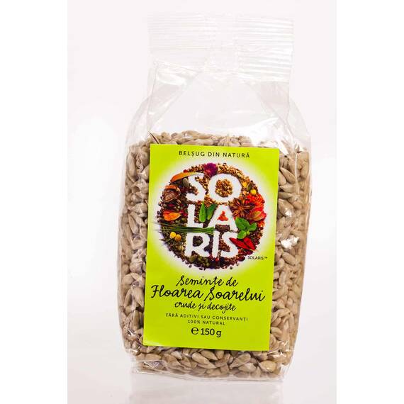 Seminte Floarea Soarelui, 150gr, Solaris - - Roveli