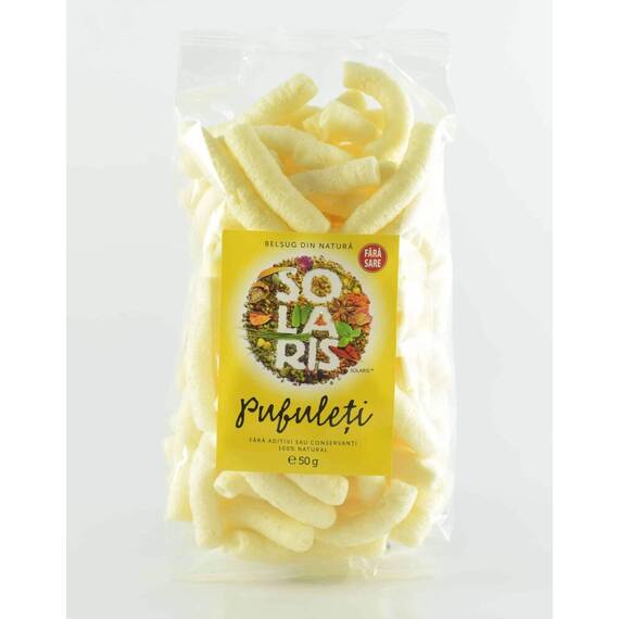 Pufuleti Fara Sare, 50gr, Solaris - - Roveli