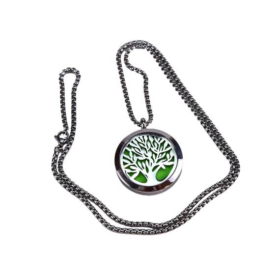 Colier pentru difuzarea uleiurilor esentiale Tree Life, Planteco - - Roveli