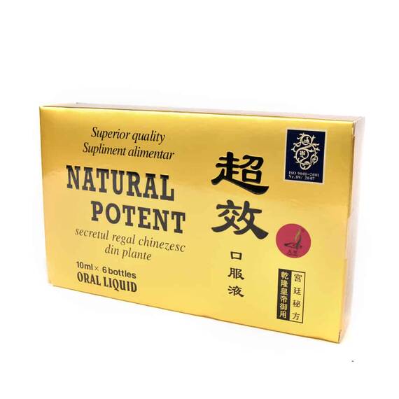 Natural Potent, 6 fiole, Naturalia Diet - - Roveli