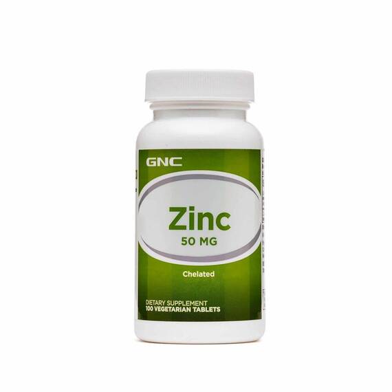 Zinc Chelat 50 mg, 100 tablete, GNC - - Roveli
