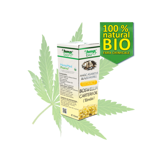 Magic Agaricus Blazei Murill Extract Boswellia Carterii Oil, 10 ml, HempMed Pharma - - Roveli