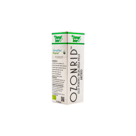 Ulei antirid pentru ingrijirea pielii, 20 ml, HempMed Pharma - - Roveli