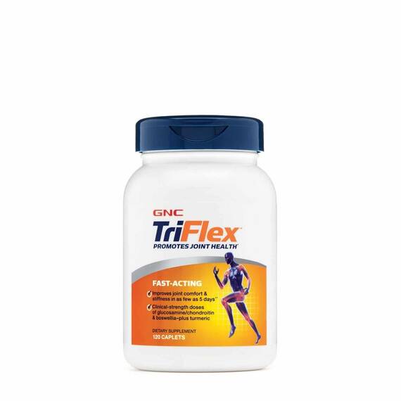 TriFlex Fast-Acting, Formula Pentru Sanatatea Articulatiilor, 120 tablete, GNC - - Roveli