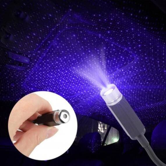 Lampa cu proiectii luminoase pe plafon/tavan, USB, 5V/1, 2 modele - 8- Roveli