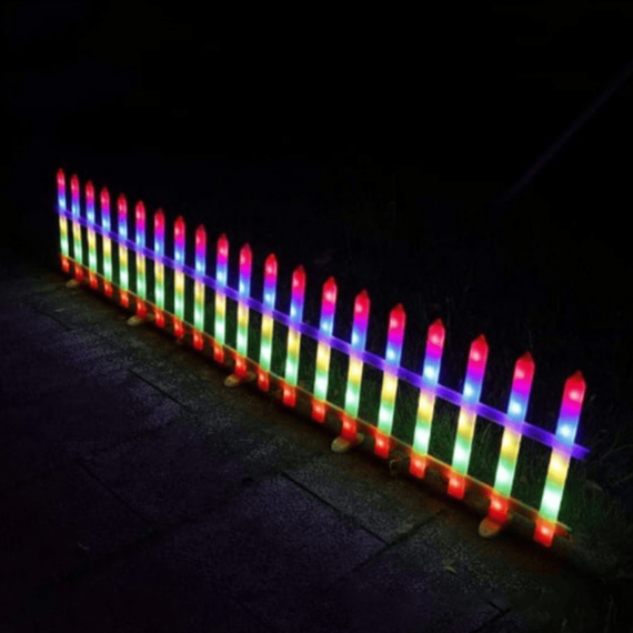 Gard decorativ Craciun interconectabil, 3m, 160LED, multicolor - 4- Roveli