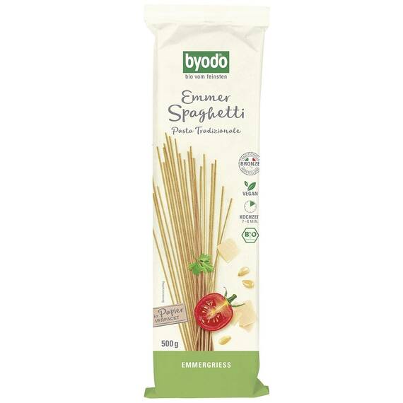 Spaghetti din emmer 500g Byodo - - Roveli