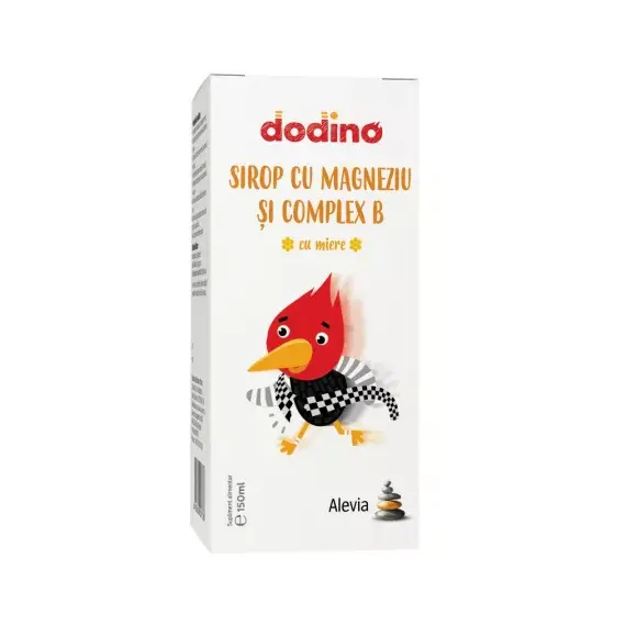 Sirop cu Magneziu si Complex B cu Miere 150 ml Dodino Alevia - - Roveli