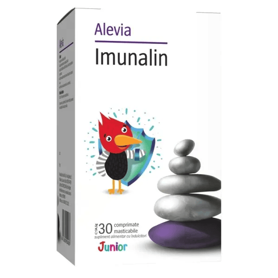 Imunalin Junior 30 comprimate masticabile Alevia - - Roveli