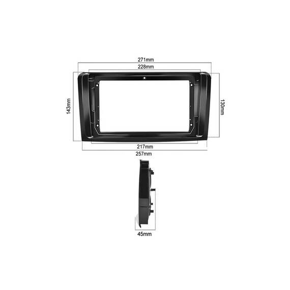 Rama Navigatie 9" cu cablaj si modul canbus  compatibila Mercedes M-Class ML W164 2005-2012 Cod: NV3098/ GR2 - 3- Roveli