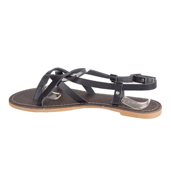Sandale de dama negre cu barete si talpa joasa PD1126A-N, Culoare (12): Negru, Marime (12): 41 - 2- Roveli