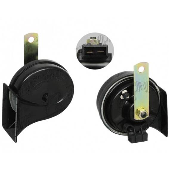 Claxon goarna 12V/420Hz cu 2 papuci de conectare - - Roveli