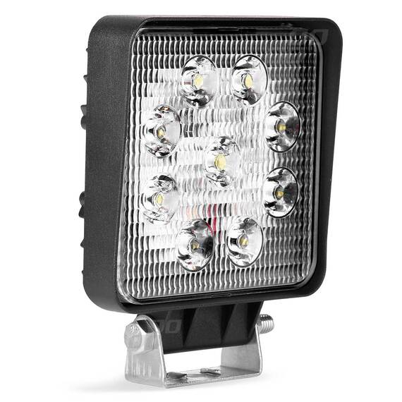 Proiector LED pentru Off-Road, ATV, SSV,  culoare 6500K, LED FLOOD,, tensiune 9 - 36V, dimensiune, 110 x 110 mm - - Roveli