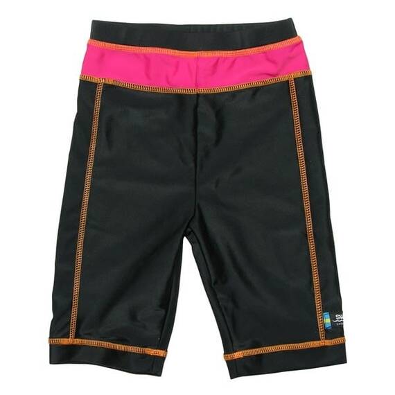 Pantaloni de baie pink black marime 92- 104 protectie UV Swimpy - - Roveli