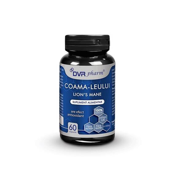 Coama Leului - Lion’s Mane 60 capsule DVR Pharm - - Roveli