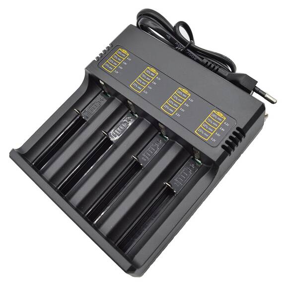 Incarcator 4 acumulatori, 4000mA, MS484AX - - Roveli