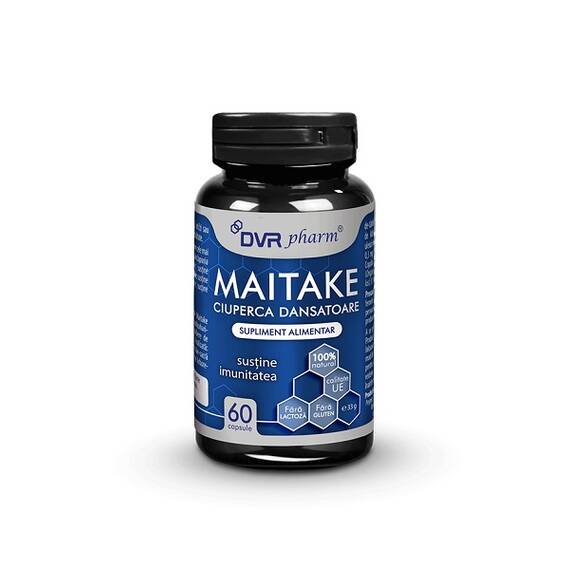 Maitake Ciuperca Dansatoare 60 capsule DVR Pharm - - Roveli