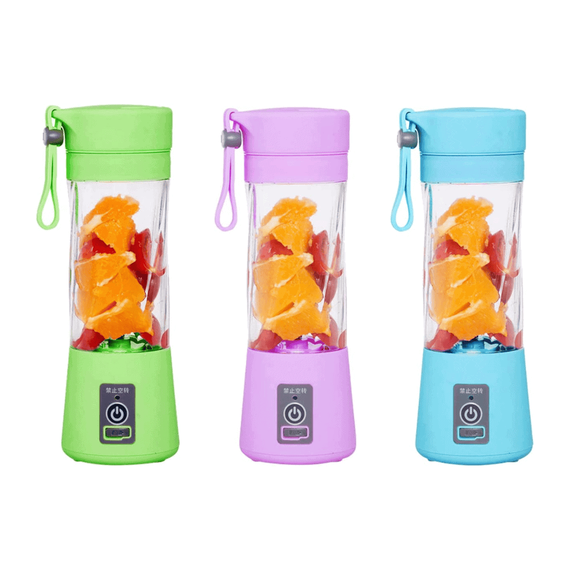 Blender portabil HM03, acumulator, alimentare prin USB, 36W - - Roveli