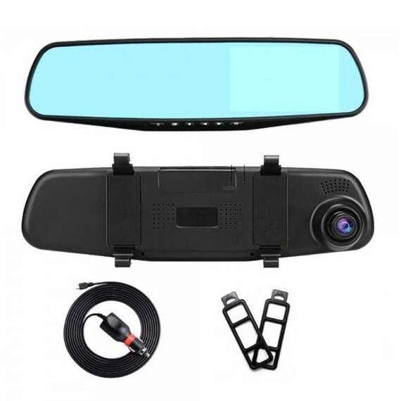 Oglinda auto Full HD cu camera, unghi larg de filmare - 2- Roveli
