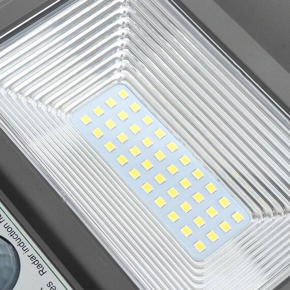 Lampa stradala, solara, cu telecomanda si suport prindere, 60W - 8- Roveli