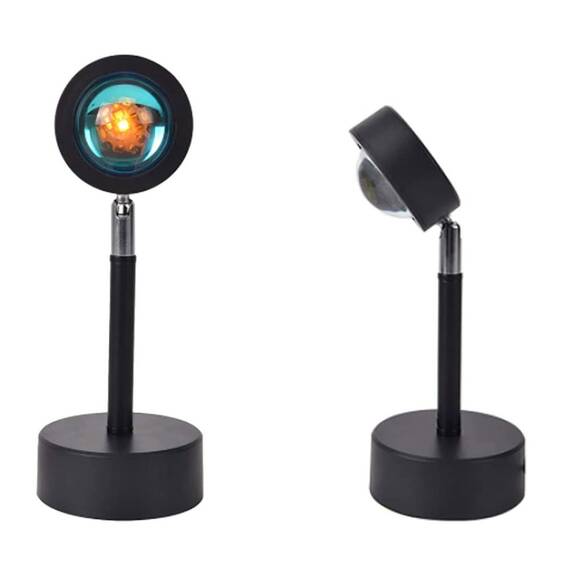 Lampa cu lupa videografie efect Curcubeu, Apus portocaliu - 8- Roveli