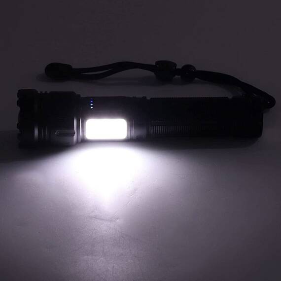 Lanterna LED, 8000 lumeni, 5 moduri luminare, USB, TG20 - 10- Roveli