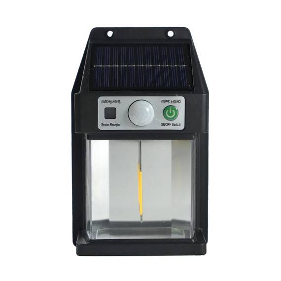 Lampa solara perete, 1 LED, senzor miscare, 40W, 1+1 gratis - 2- Roveli