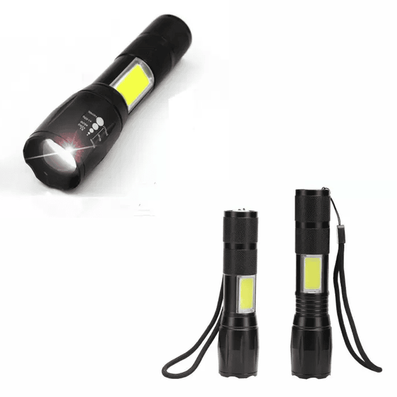 Lanterna LED, 3 moduri luminare, USB, 3800 lumeni, C812T6 - 5- Roveli