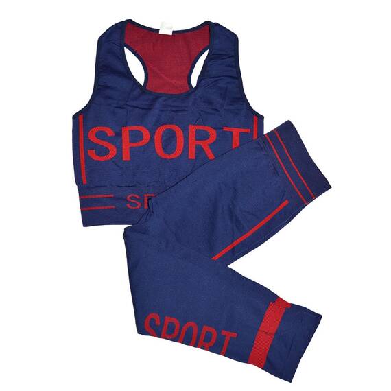 Costum pentru fitness/yoga, 2 piese, marime universala - - Roveli