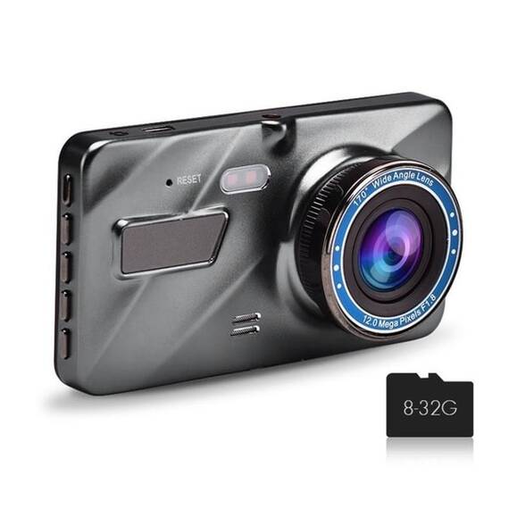 Camera de bord dubla DVR, Full HD, 4” - - Roveli