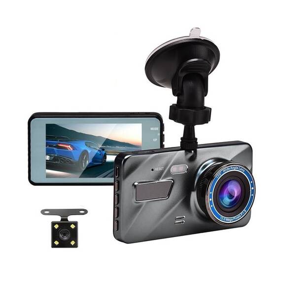 Camera de bord dubla DVR, Full HD, 4” - 2- Roveli