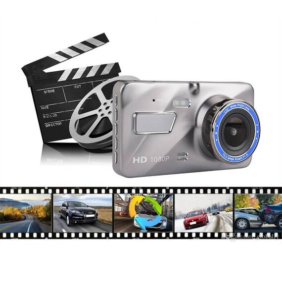 Camera de bord dubla DVR, Full HD, 4” - 4- Roveli