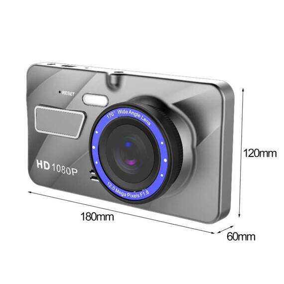 Camera de bord dubla DVR, Full HD, 4” - 5- Roveli