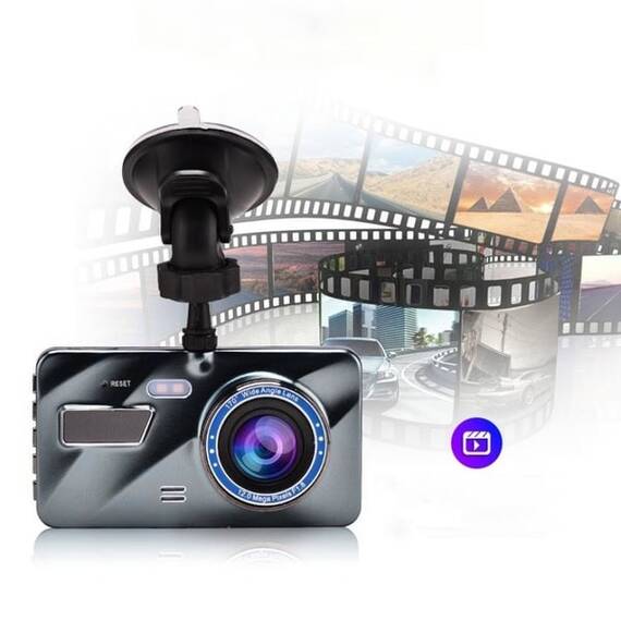 Camera de bord dubla DVR, Full HD, 4” - 6- Roveli
