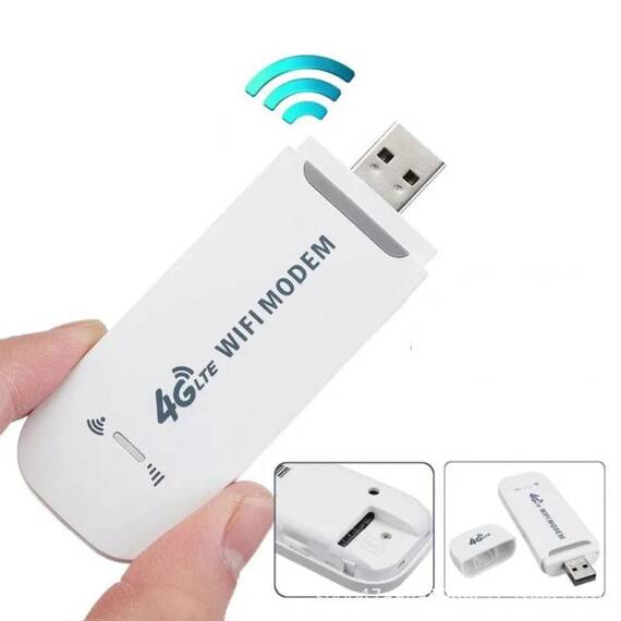Modem/router WIFI tip stick USB, LTE 4G, 150mbps, WF30, USB 2.0 - 7- Roveli