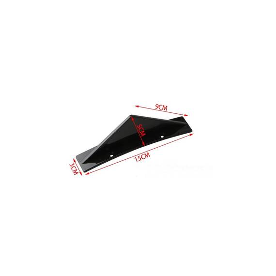 Set ornament splitter pentru bara spate culoare Negru  Cod: UNIV-046 - 4- Roveli