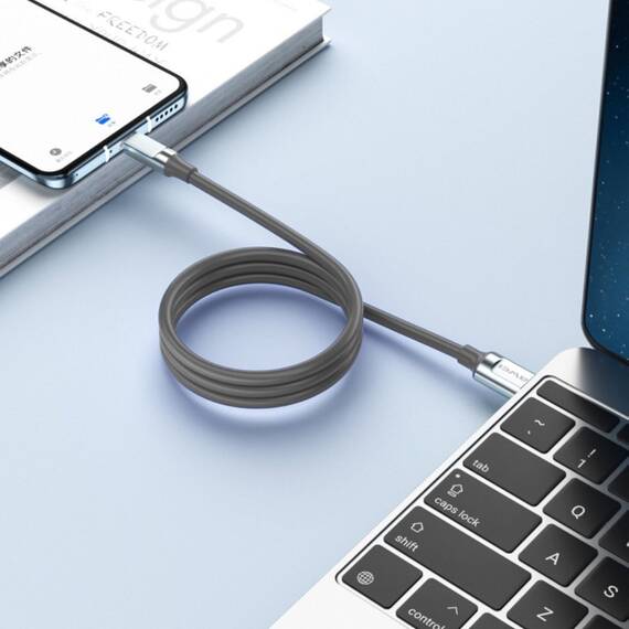 Cablu de date/incarcare USB/Lightning SJ68, 100cm, 3A - 2- Roveli